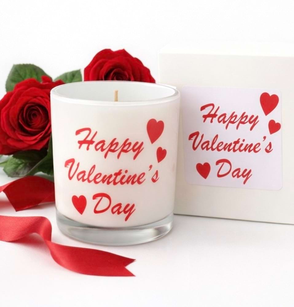 Valentineâ€™s Day Candle